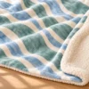 Coastal Drift Sherpa Blanket — detail design mockup